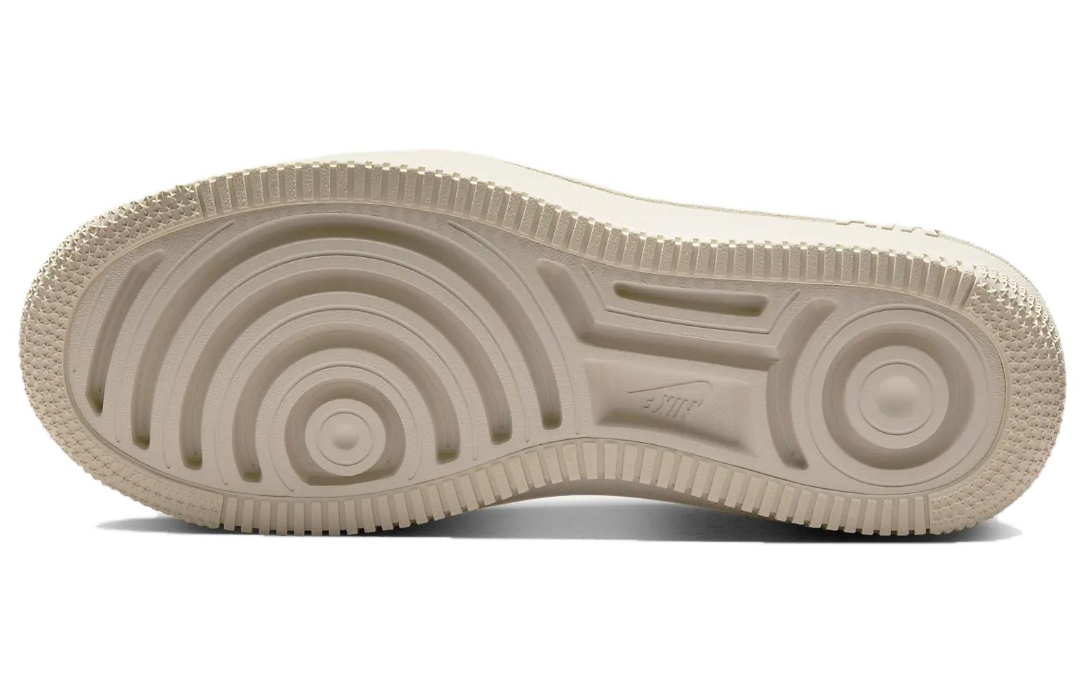 Details for Nike Air Force 1 PLT.AF.ORM 舒適百搭 減震耐磨 低筒 板鞋 女款 象牙色