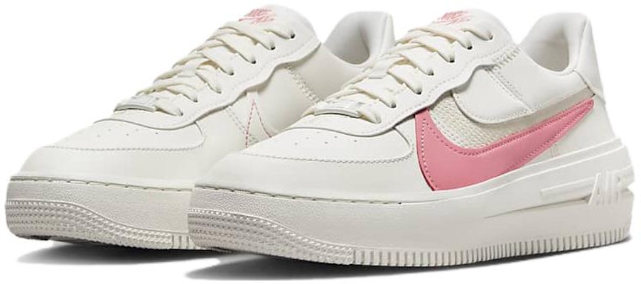 (Women) Nike Air Force 1 PLT.AF.ORM 'Sail Coral Chalk' DJ9946-105 Lookbook (Women) Nike Air Force 1 PLT.AF.ORM 'Sail Coral Chalk' DJ9946-105