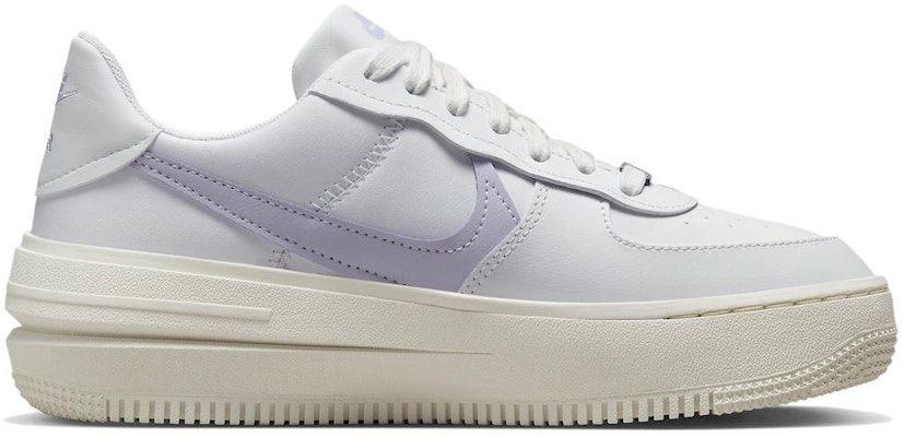 (Women) Nike Air Force 1 PLT.AF.ORM 'Summit White Oxygen Purple' FD0382-121 Order (Women) Nike Air Force 1 PLT.AF.ORM 'Summit White Oxygen Purple' FD0382-121