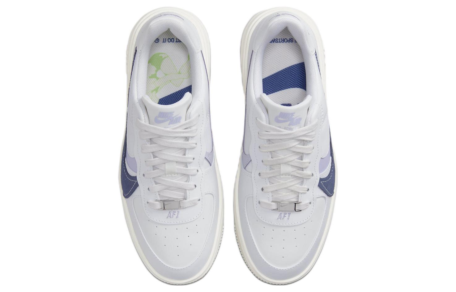 Shop (Women) Nike Air Force 1 PLT.AF.ORM 'Summit White Oxygen Purple' FD0382-121