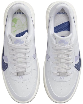 (Women) Nike Air Force 1 PLT.AF.ORM 'Summit White Oxygen Purple' FD0382-121 Shop (Women) Nike Air Force 1 PLT.AF.ORM 'Summit White Oxygen Purple' FD0382-121