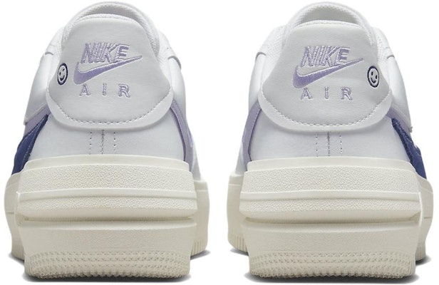 (Women) Nike Air Force 1 PLT.AF.ORM 'Summit White Oxygen Purple' FD0382-121 Purchase (Women) Nike Air Force 1 PLT.AF.ORM 'Summit White Oxygen Purple' FD0382-121