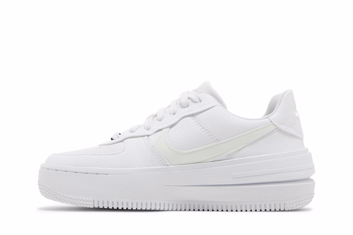 (Women) Nike Air Force 1 PLT.AF.ORM 'Triple White'