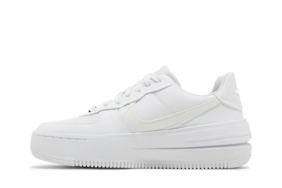 (Women) Nike Air Force 1 PLT.AF.ORM 'Triple White'