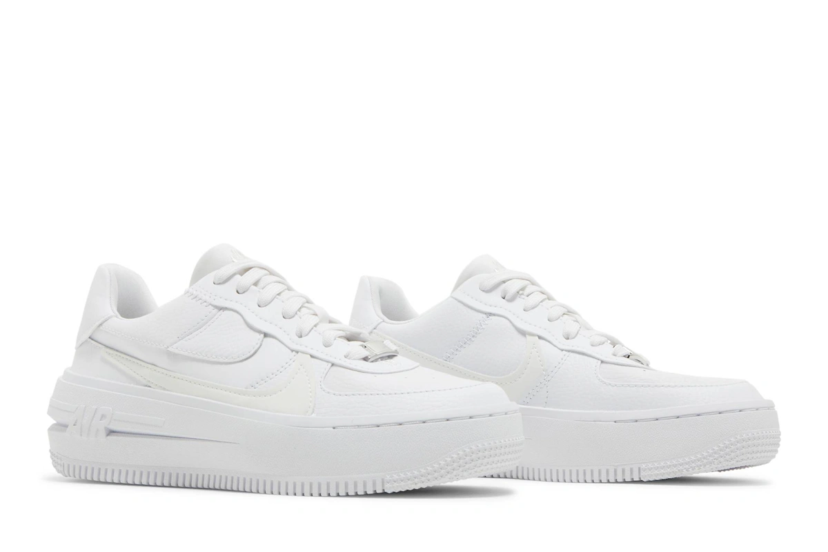 (Women) Nike Air Force 1 PLT.AF.ORM 'Triple White'