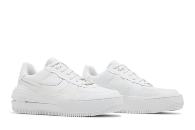 (Women) Nike Air Force 1 PLT.AF.ORM 'Triple White'