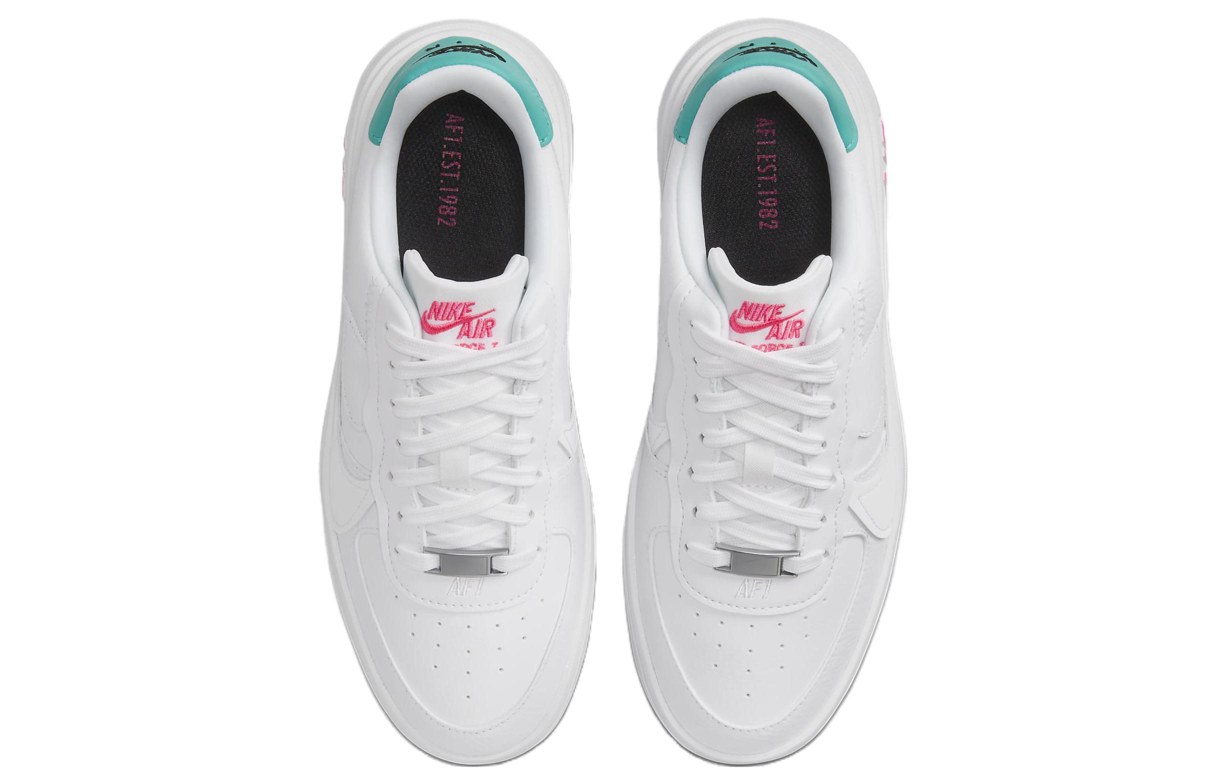 Shop (W) Nike Air Force 1 PLT.AF.ORM 'Putih Jade Pink' FN7180-100