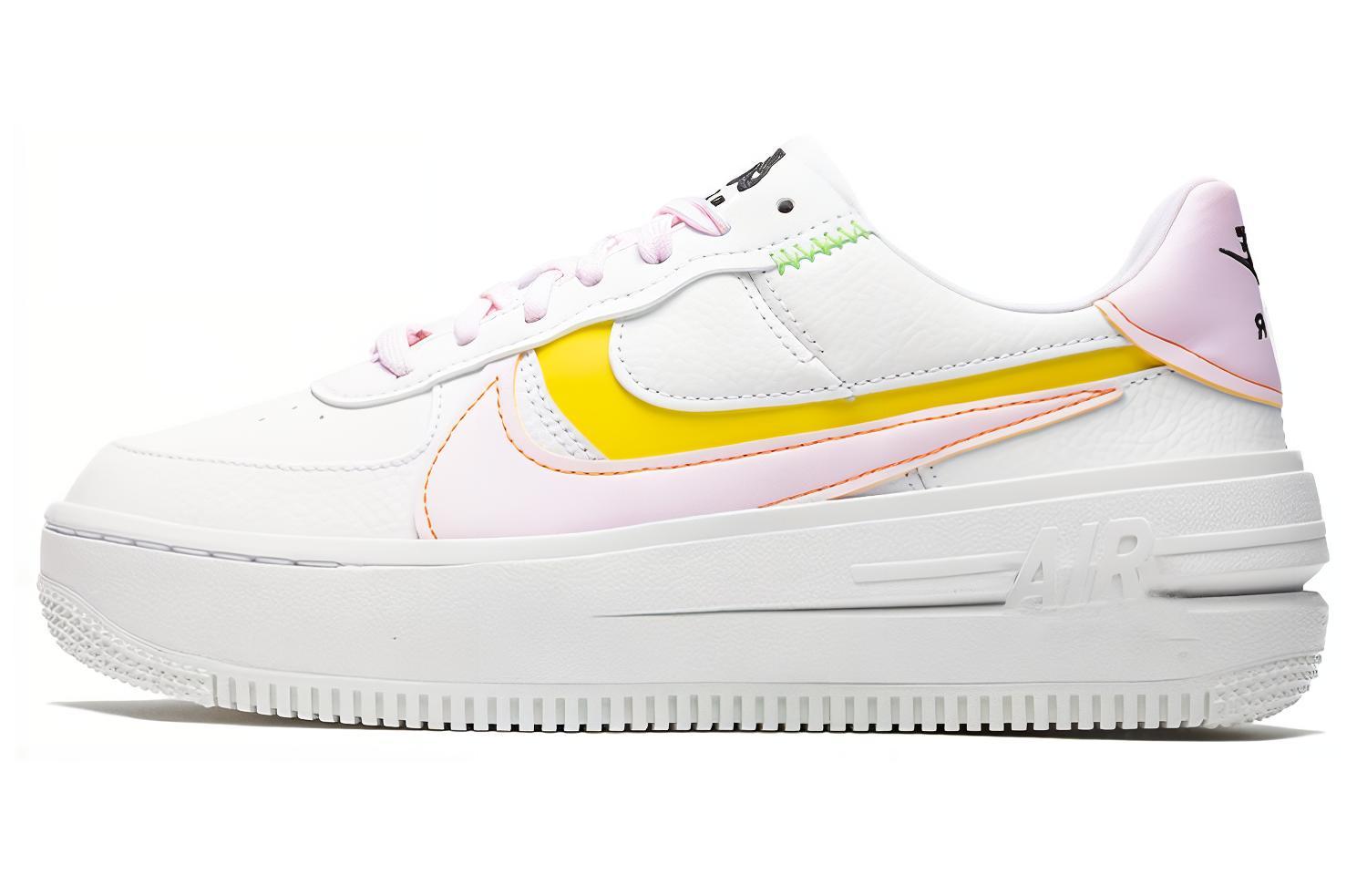 Buy （女款）Nike Air Force 1 PLT.AF.ORM '白色珍珠粉' FJ0737-100
