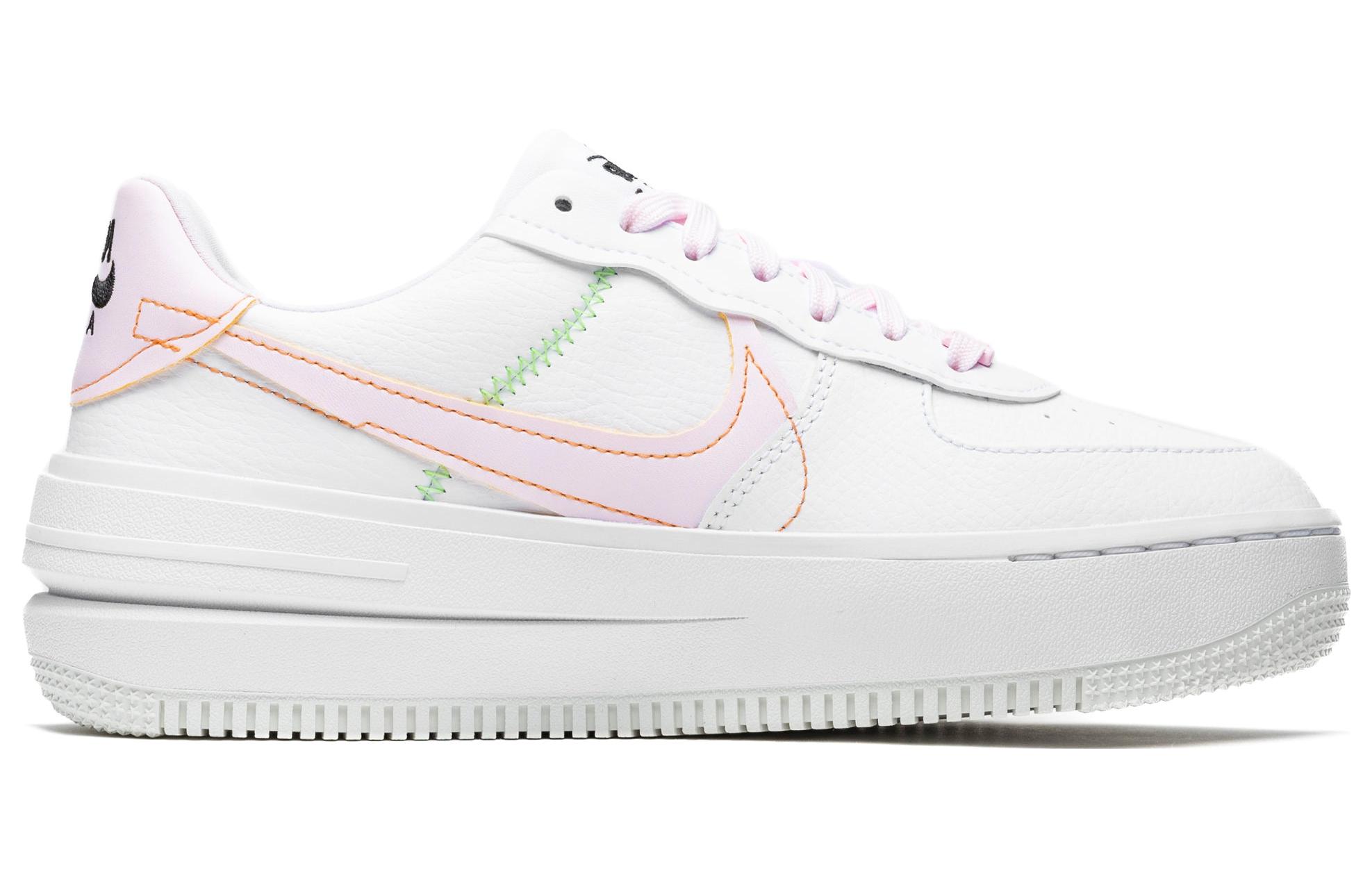 Order （女款）Nike Air Force 1 PLT.AF.ORM '白色珍珠粉' FJ0737-100