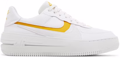 (Women) Nike Air Force 1 PLT.AF.ORM 'Yellow Ochre' DJ9946-102 (Women) Nike Air Force 1 PLT.AF.ORM 'Yellow Ochre' DJ9946-102