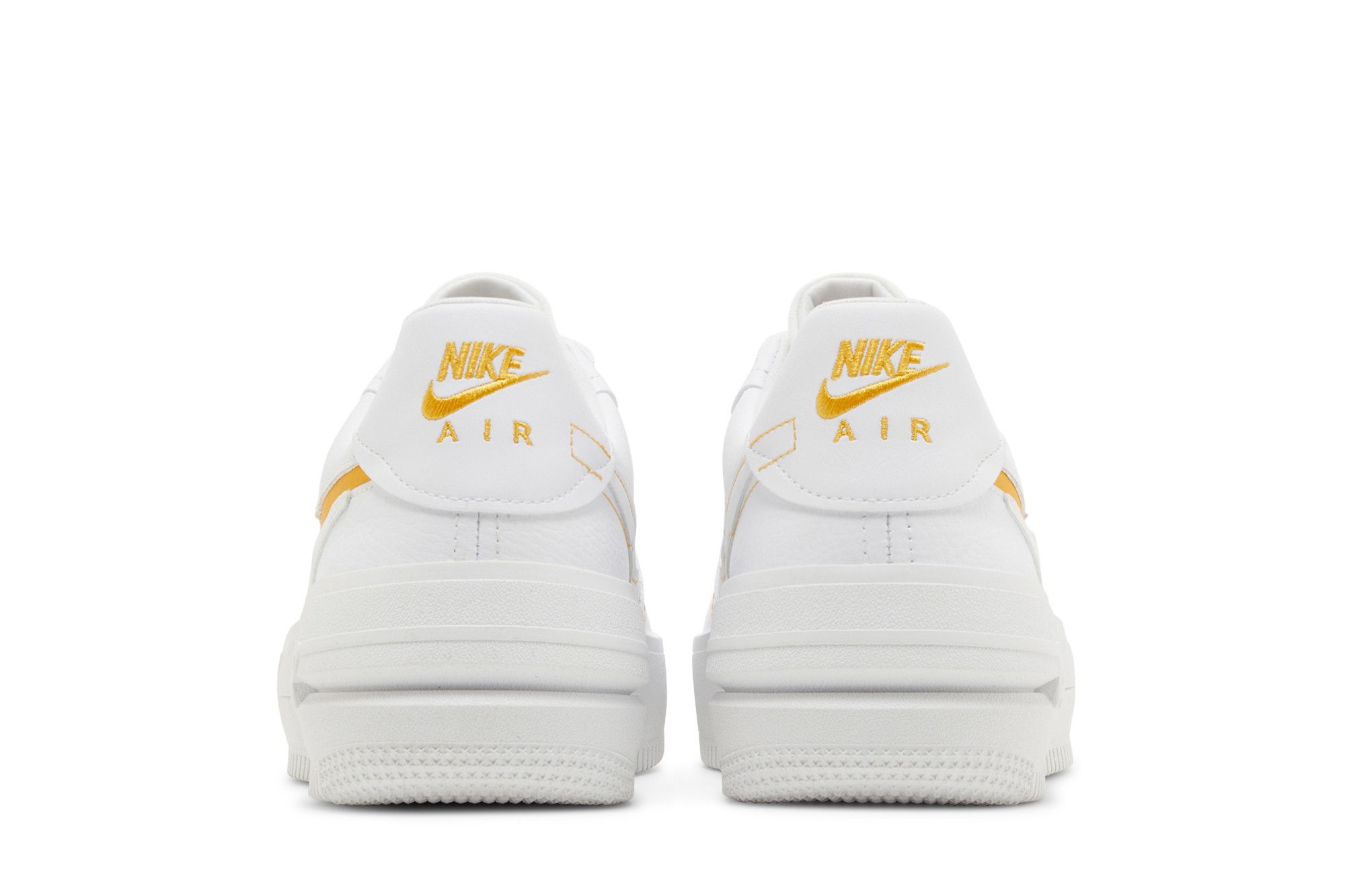 Details for (Women) Nike Air Force 1 PLT.AF.ORM 'Yellow Ochre' DJ9946-102
