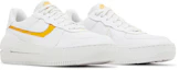 Cheap (Women) Nike Air Force 1 PLT.AF.ORM 'Yellow Ochre' DJ9946-102