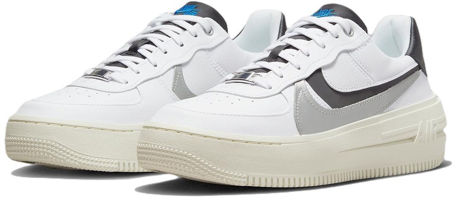 (W) 耐克空军一号 PLT.AF.ORM LV8 '白色金属银' DX3199-100 Lookbook (W) 耐克空军一号 PLT.AF.ORM LV8 '白色金属银' DX3199-100