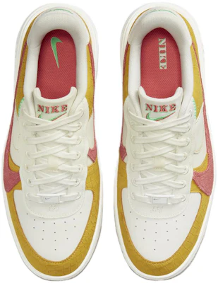 (Women) Nike Air Force 1 PLT.AF.ORM LV8 'Yellow Ochre Magic Ember' DX3209-133 Shop (Women) Nike Air Force 1 PLT.AF.ORM LV8 'Yellow Ochre Magic Ember' DX3209-133