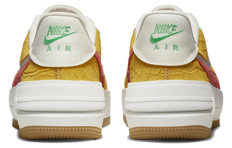 Purchase (Women) Nike Air Force 1 PLT.AF.ORM LV8 'Yellow Ochre Magic Ember' DX3209-133
