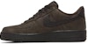 (W) Nike Air Force 1 Premium 'Velvet Brown' Coklat Baldu DR9503-200
