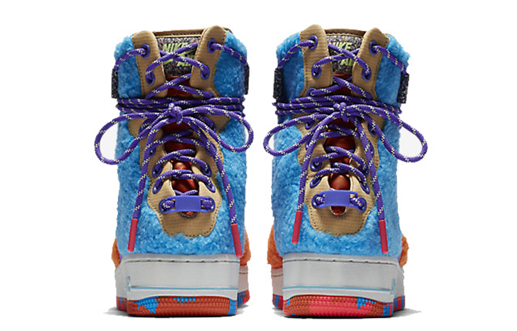 Shop (W) 나이키 에어 포스 1 레벨 XX '컬러 셰르파' CQ7518-571