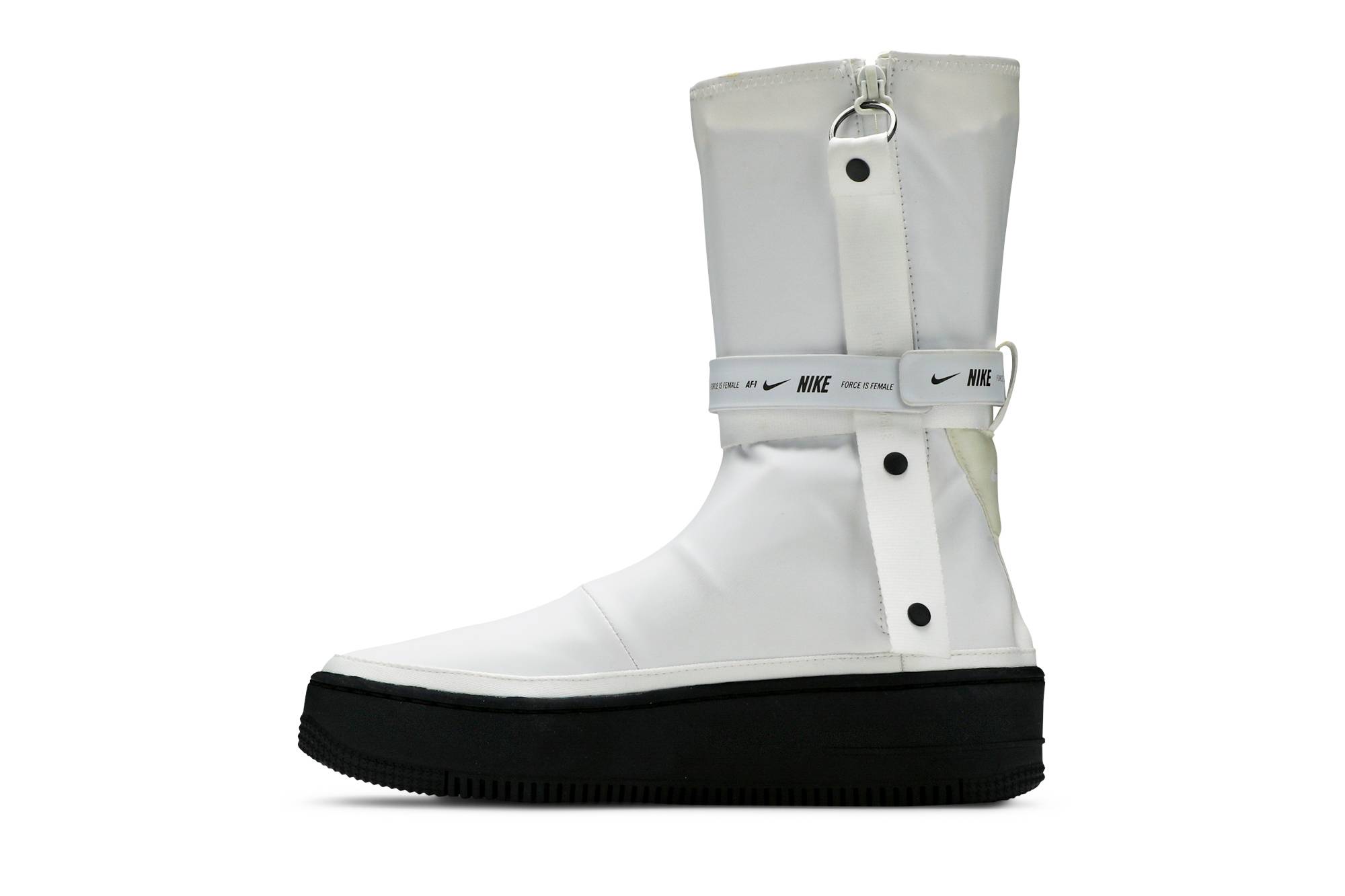 Lookbook (W) Nike Air Force 1 Sage Tinggi 'Putih' AQ2771-100