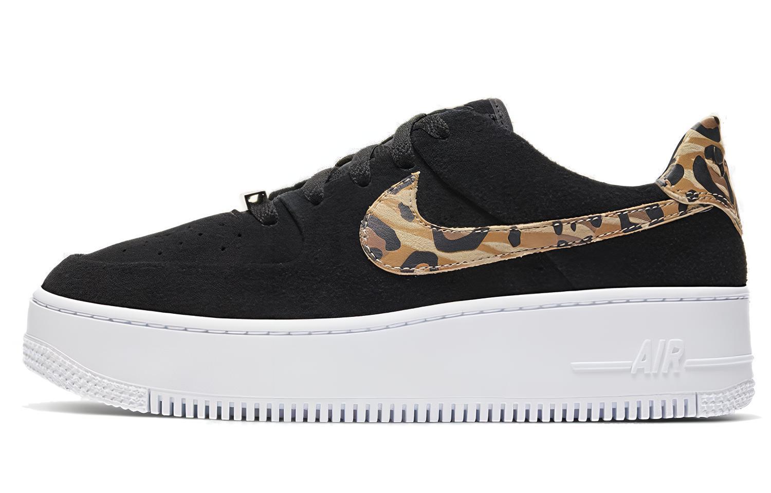 (W) Nike Air Force 1 Sage Low 'Black Leopard'