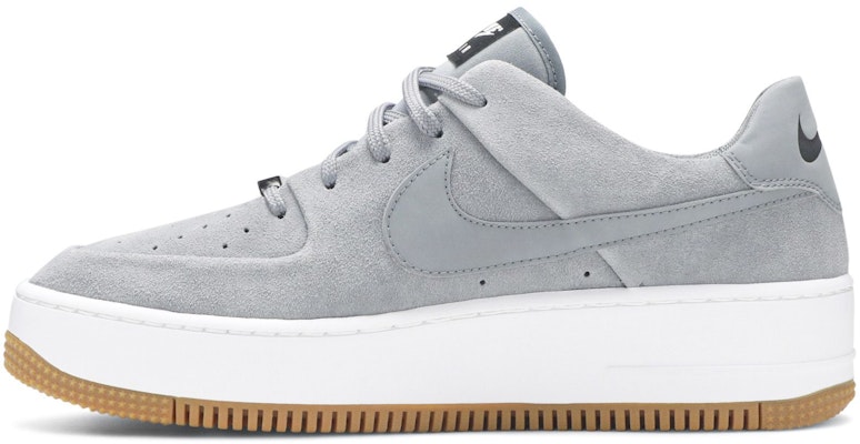 Nike Air Force 1 Low Sage 復古休閒 低筒 板鞋 女款 狼灰 Lookbook Nike Air Force 1 Low Sage 復古休閒 低筒 板鞋 女款 狼灰