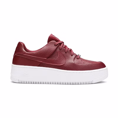 (W) Nike Air Force 1 Sage Low 'Team Red'