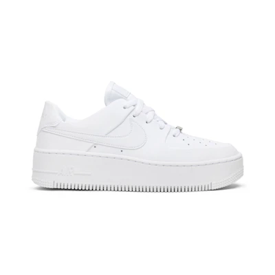(W) Nike Air Force 1 Sage Low 'Triple White'