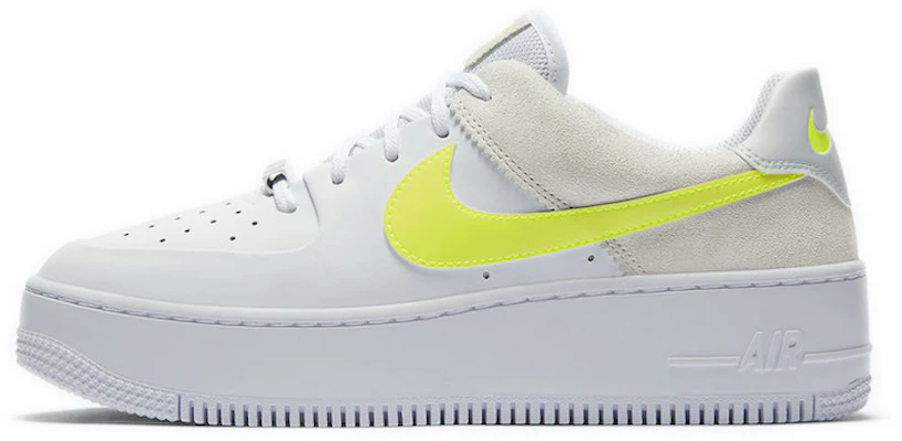 (Women) Nike Air Force 1 Sage Low 'White Lemon Venom' CW2652-100 Buy (Women) Nike Air Force 1 Sage Low 'White Lemon Venom' CW2652-100