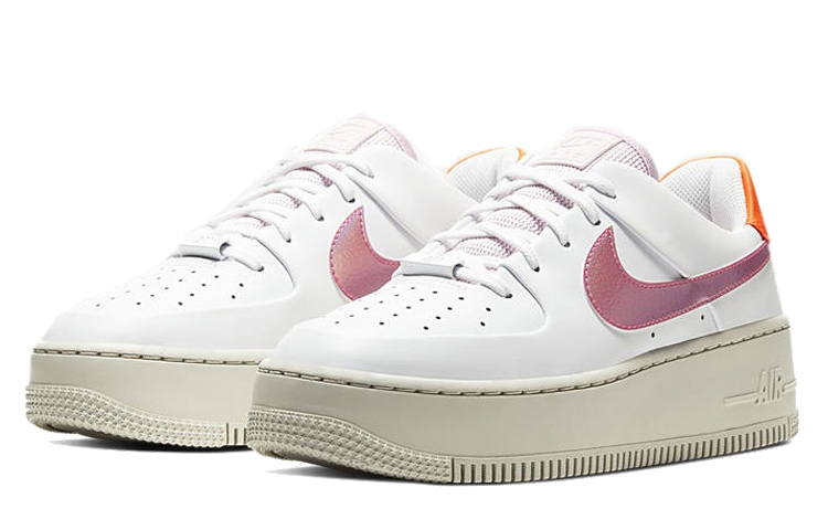 (W) Nike Air Force 1 Sage Low 'White Pink' 圖 3
