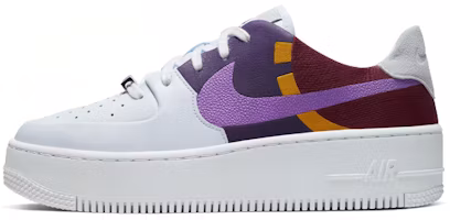 (Women) Nike Air Force 1 Sage Low LX 'Grey Dark Orchid' BV1976-003 (Women) Nike Air Force 1 Sage Low LX 'Grey Dark Orchid' BV1976-003