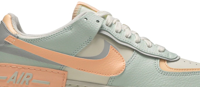 (W) Nike Air Force 1 Shadow 'Verde Suave y Tono Carmesí' CU8591-104 Order (W) Nike Air Force 1 Shadow 'Verde Suave y Tono Carmesí' CU8591-104