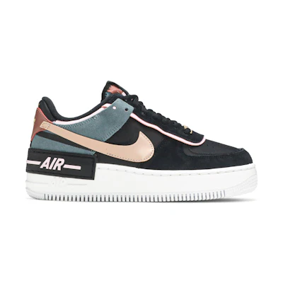 (W) Nike Air Force 1 Shadow 'Black Light Arctic Pink'