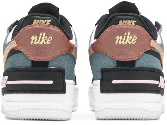 Women Nike Air Force 1 Shadow Black Light Arctic Pink CU5315