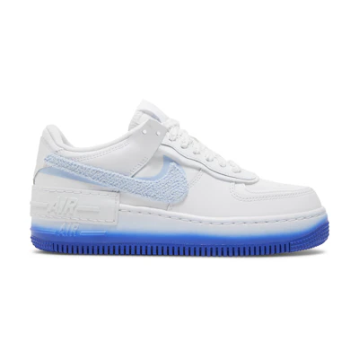 (W) Nike Air Force 1 Shadow 'Chenille Swoosh - Blue Tint'