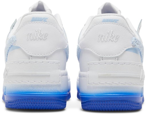 (W) 나이키 에어 포스 1 쉐도우 “블루 틴트 셰닐 스우시” FJ4567-100 Details for (W) 나이키 에어 포스 1 쉐도우 “블루 틴트 셰닐 스우시” FJ4567-100