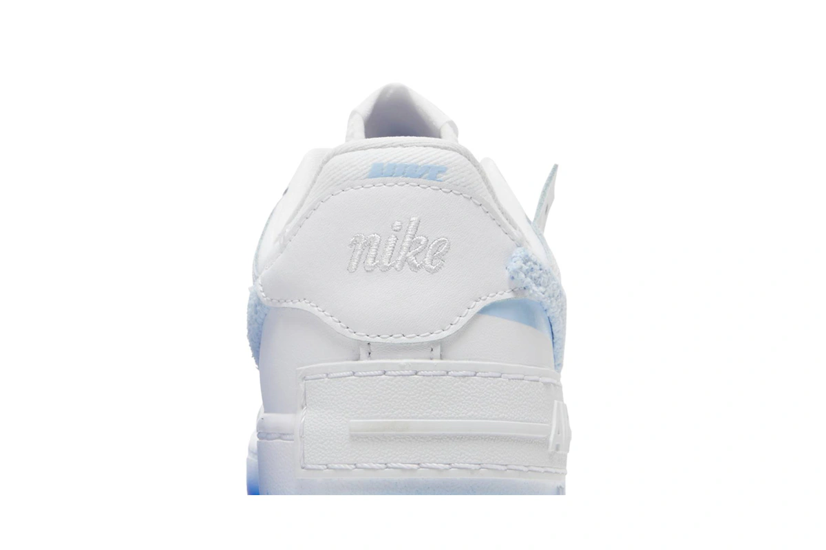 (Women) Nike Air Force 1 Shadow 'Chenille Swoosh - Blue Tint' FJ4567-100