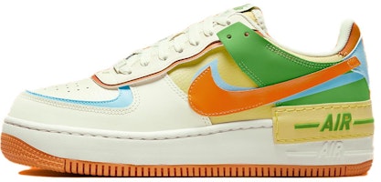 (Women) Nike Air Force 1 Shadow 'Coconut Milk Blue Monarch' DZ1847-103 (Women) Nike Air Force 1 Shadow 'Coconut Milk Blue Monarch' DZ1847-103