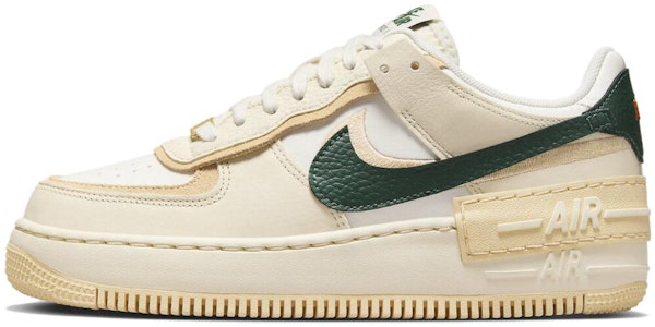耐吉 Air Force 1 低筒 女款 經典運動鞋 白綠橙 Buy 耐吉 Air Force 1 低筒 女款 經典運動鞋 白綠橙