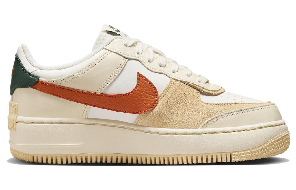 Order 耐吉 Air Force 1 低筒 女款 經典運動鞋 白綠橙