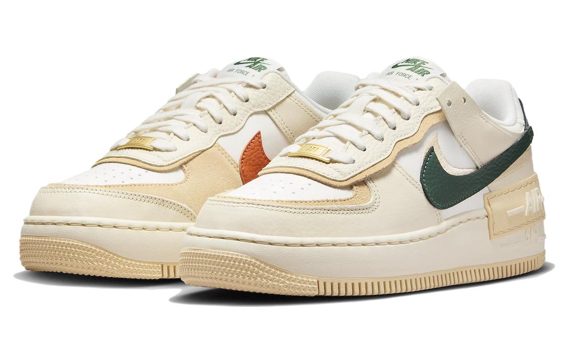 Lookbook 耐吉 Air Force 1 低筒 女款 經典運動鞋 白綠橙