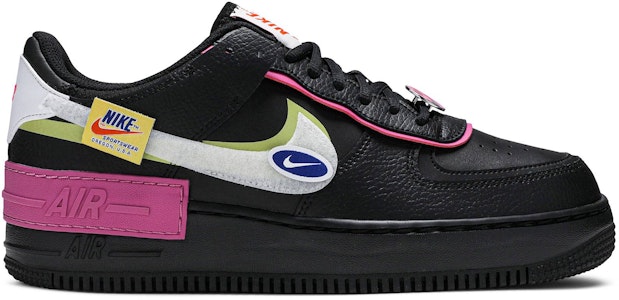 Nike Air Force 1 低筒 Shadow “Have a Nike Day“ 防滑輕便 板鞋 女款 黑白粉 Buy Nike Air Force 1 低筒 Shadow “Have a Nike Day“ 防滑輕便 板鞋 女款 黑白粉