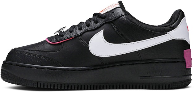 Nike Air Force 1 低筒 Shadow “Have a Nike Day“ 防滑輕便 板鞋 女款 黑白粉 Lookbook Nike Air Force 1 低筒 Shadow “Have a Nike Day“ 防滑輕便 板鞋 女款 黑白粉