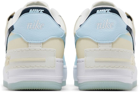(W) Nike Air Force 1 Shadow 'Glacier Blue' - Biru Glasiar Wanita Sneakers DZ1847-107 Details for (W) Nike Air Force 1 Shadow 'Glacier Blue' - Biru Glasiar Wanita Sneakers DZ1847-107