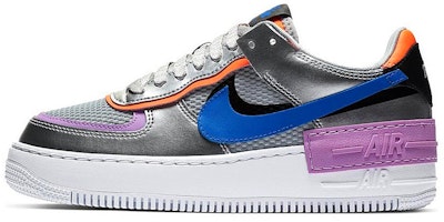 (Women) Nike Air Force 1 Shadow 'Metallic Silver' CW6030-001 (Women) Nike Air Force 1 Shadow 'Metallic Silver' CW6030-001