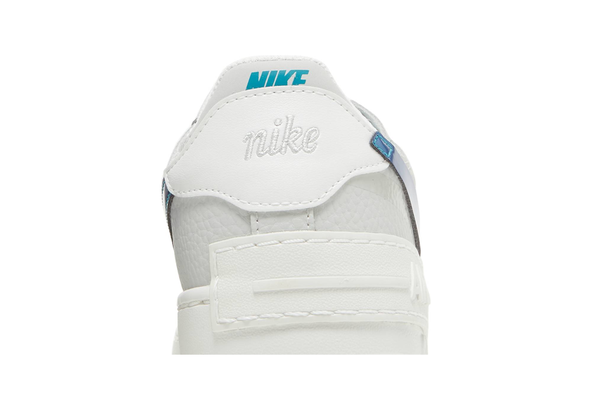 Sizing (W) 耐克空军一号Shadow '金属青绿色' DR7856-100