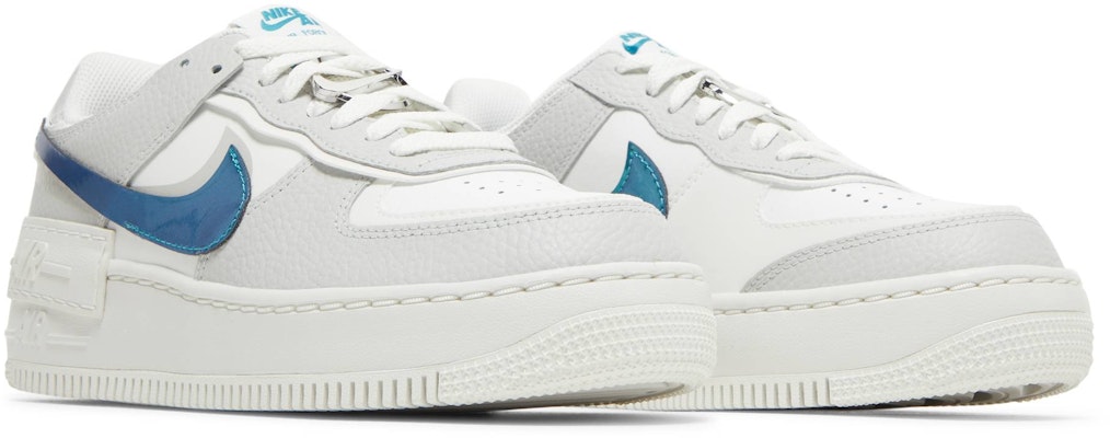 (W) 耐克空军一号Shadow '金属青绿色' DR7856-100 Cheap (W) 耐克空军一号Shadow '金属青绿色' DR7856-100