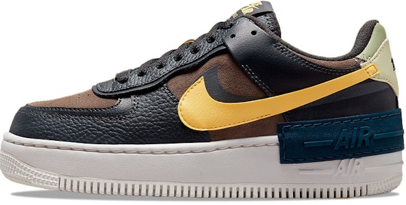 (W) Nike Air Force 1 Shadow 'Off Noir Saturn Gold' Mujer DQ0881-001 Buy (W) Nike Air Force 1 Shadow 'Off Noir Saturn Gold' Mujer DQ0881-001