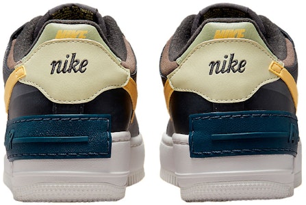 (W) Nike Air Force 1 Shadow 'Off Noir Saturn Gold' Mujer DQ0881-001 Purchase (W) Nike Air Force 1 Shadow 'Off Noir Saturn Gold' Mujer DQ0881-001