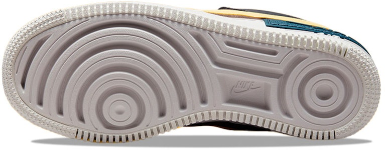 (W) Nike Air Force 1 Shadow 'Off Noir Saturn Gold' Mujer DQ0881-001 Details for (W) Nike Air Force 1 Shadow 'Off Noir Saturn Gold' Mujer DQ0881-001