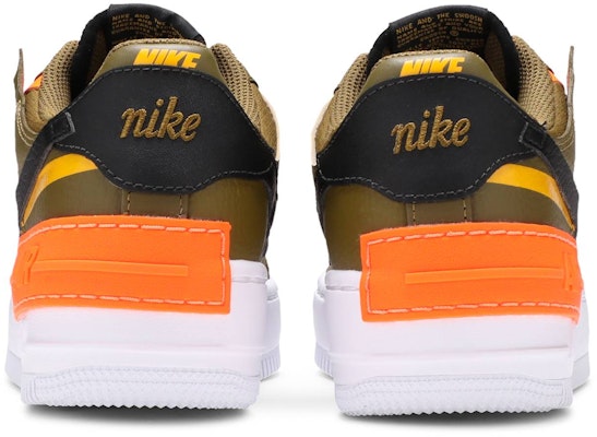 (W) Nike Air Force 1 Shadow 'Olive Flak' - Kasut Wanita Hijau Trendy DC1876-300 Details for (W) Nike Air Force 1 Shadow 'Olive Flak' - Kasut Wanita Hijau Trendy DC1876-300