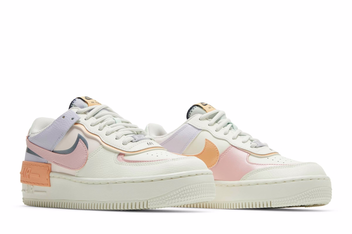(Women) Nike Air Force 1 Shadow 'Orange Chalk Pink Glaze'